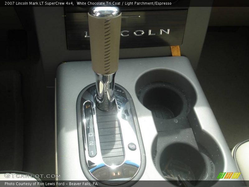 White Chocolate Tri Coat / Light Parchment/Espresso 2007 Lincoln Mark LT SuperCrew 4x4