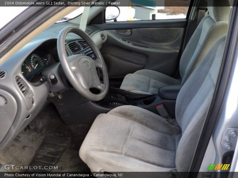 Sterling Silver Metallic / Pewter 2004 Oldsmobile Alero GL1 Sedan