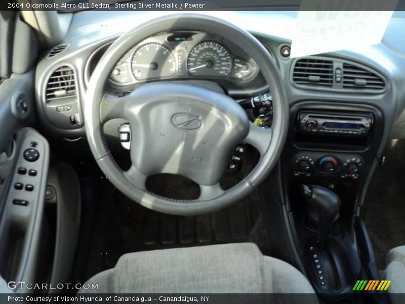 Sterling Silver Metallic / Pewter 2004 Oldsmobile Alero GL1 Sedan