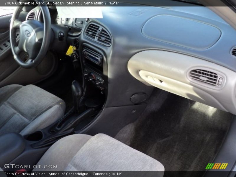 Sterling Silver Metallic / Pewter 2004 Oldsmobile Alero GL1 Sedan