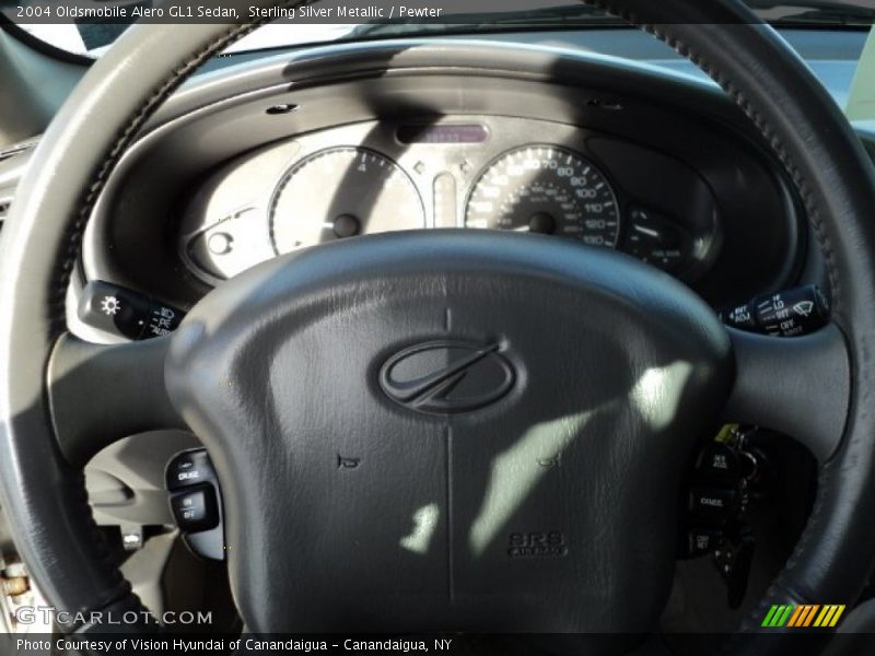 Sterling Silver Metallic / Pewter 2004 Oldsmobile Alero GL1 Sedan