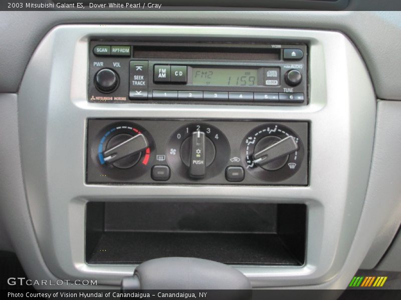 Controls of 2003 Galant ES