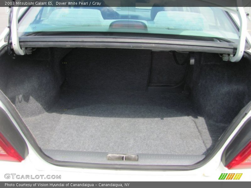 Dover White Pearl / Gray 2003 Mitsubishi Galant ES