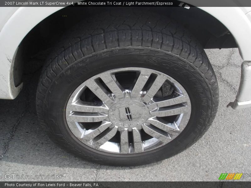 White Chocolate Tri Coat / Light Parchment/Espresso 2007 Lincoln Mark LT SuperCrew 4x4
