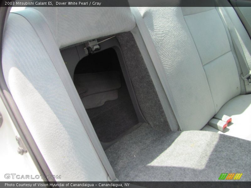 Dover White Pearl / Gray 2003 Mitsubishi Galant ES