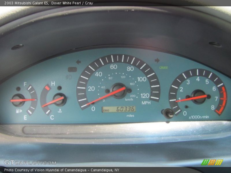  2003 Galant ES ES Gauges