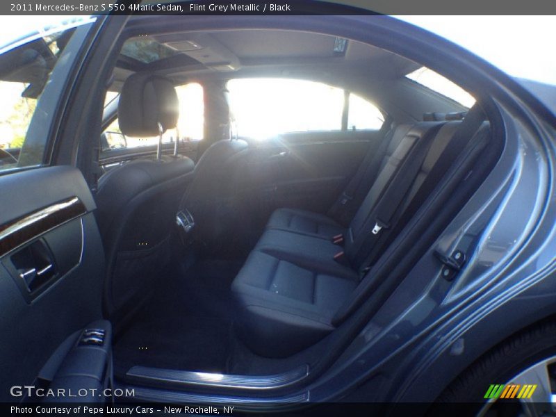 Flint Grey Metallic / Black 2011 Mercedes-Benz S 550 4Matic Sedan