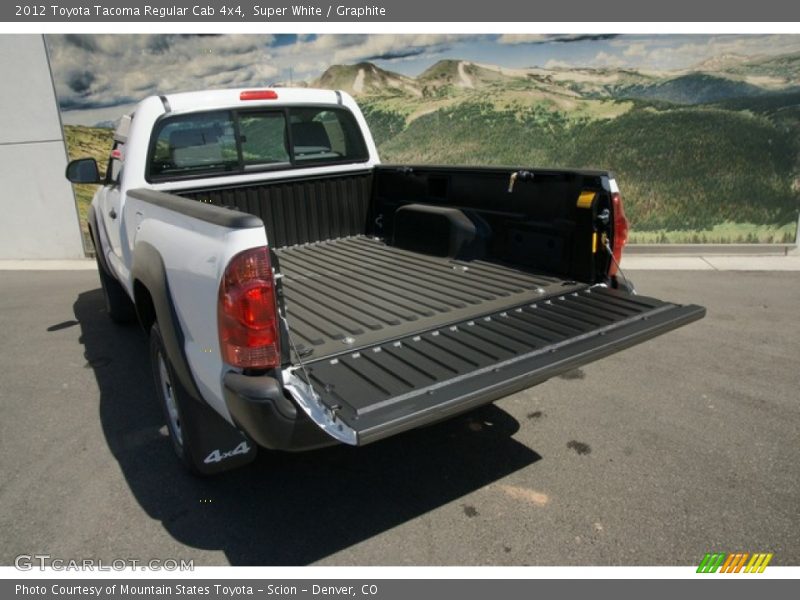 Super White / Graphite 2012 Toyota Tacoma Regular Cab 4x4
