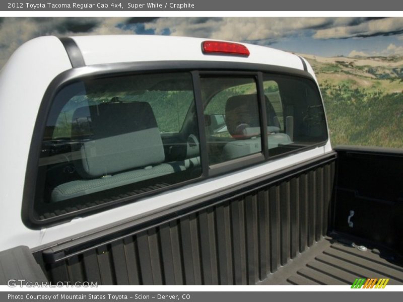 Super White / Graphite 2012 Toyota Tacoma Regular Cab 4x4