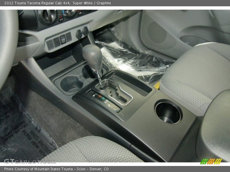 Super White / Graphite 2012 Toyota Tacoma Regular Cab 4x4