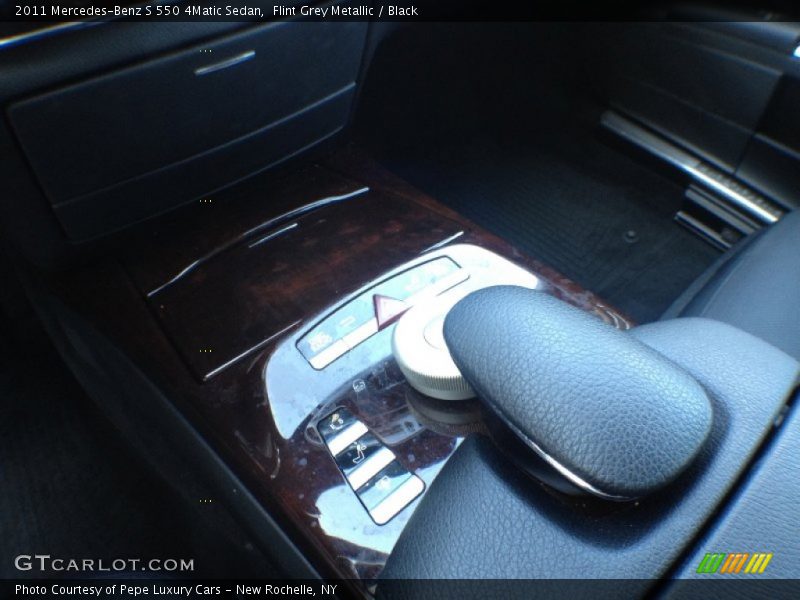 Flint Grey Metallic / Black 2011 Mercedes-Benz S 550 4Matic Sedan