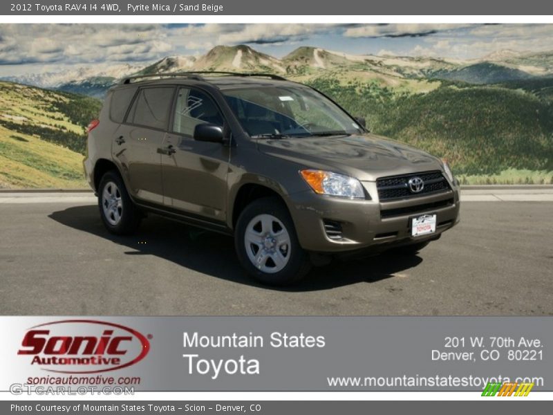 Pyrite Mica / Sand Beige 2012 Toyota RAV4 I4 4WD