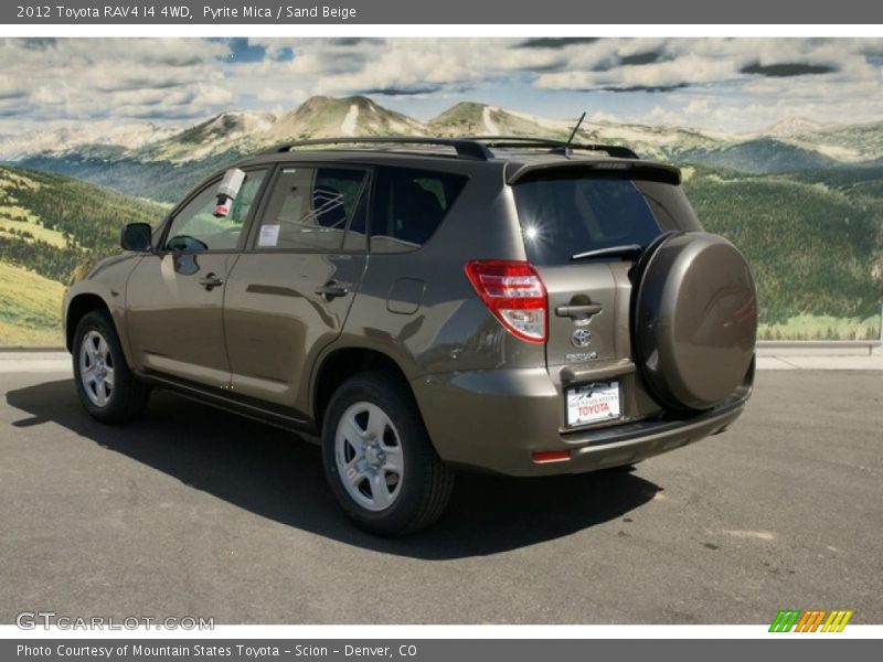 Pyrite Mica / Sand Beige 2012 Toyota RAV4 I4 4WD