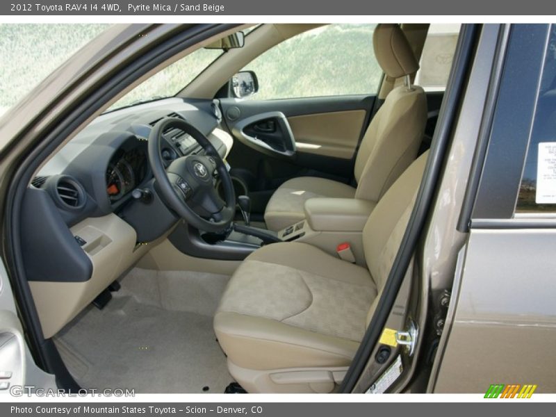 Pyrite Mica / Sand Beige 2012 Toyota RAV4 I4 4WD