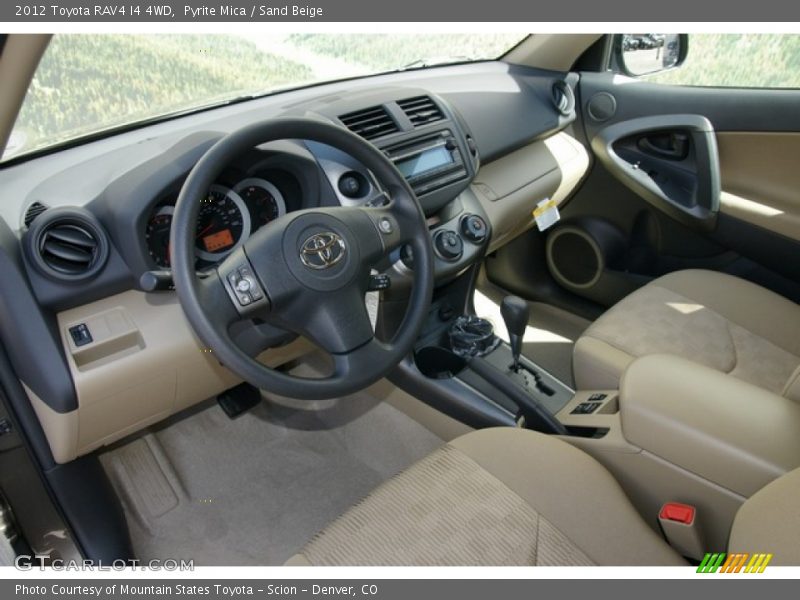 Pyrite Mica / Sand Beige 2012 Toyota RAV4 I4 4WD
