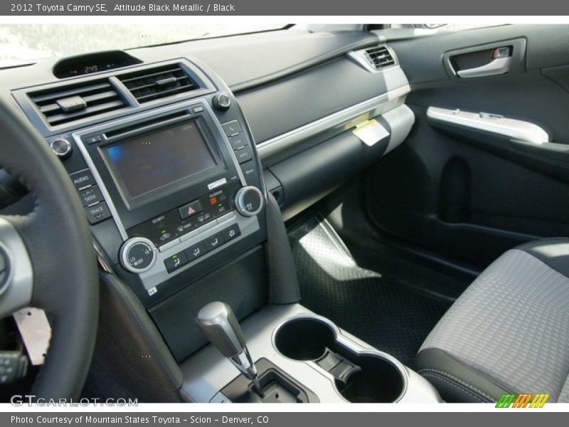 Attitude Black Metallic / Black 2012 Toyota Camry SE