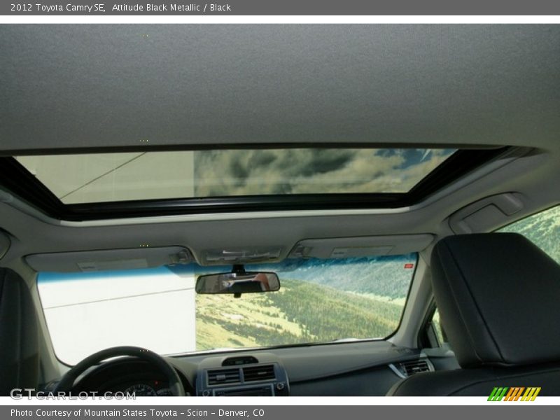 Attitude Black Metallic / Black 2012 Toyota Camry SE