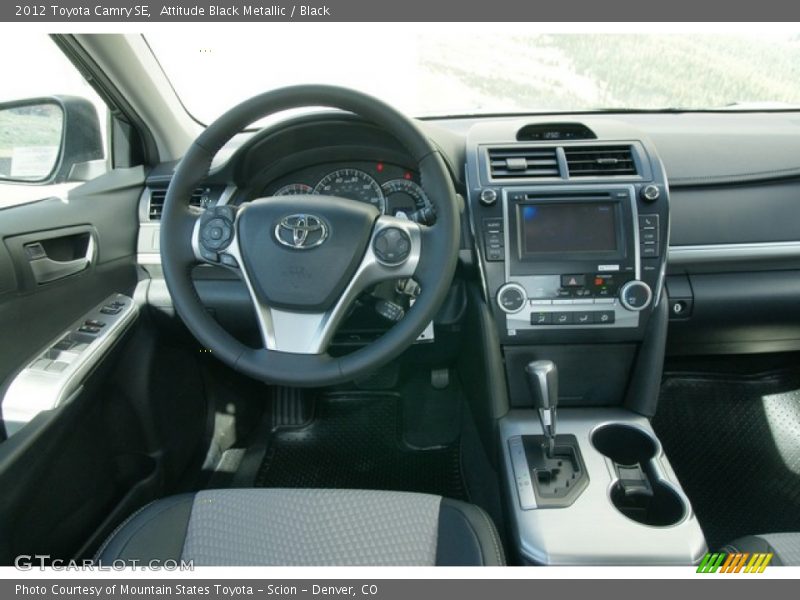 Attitude Black Metallic / Black 2012 Toyota Camry SE