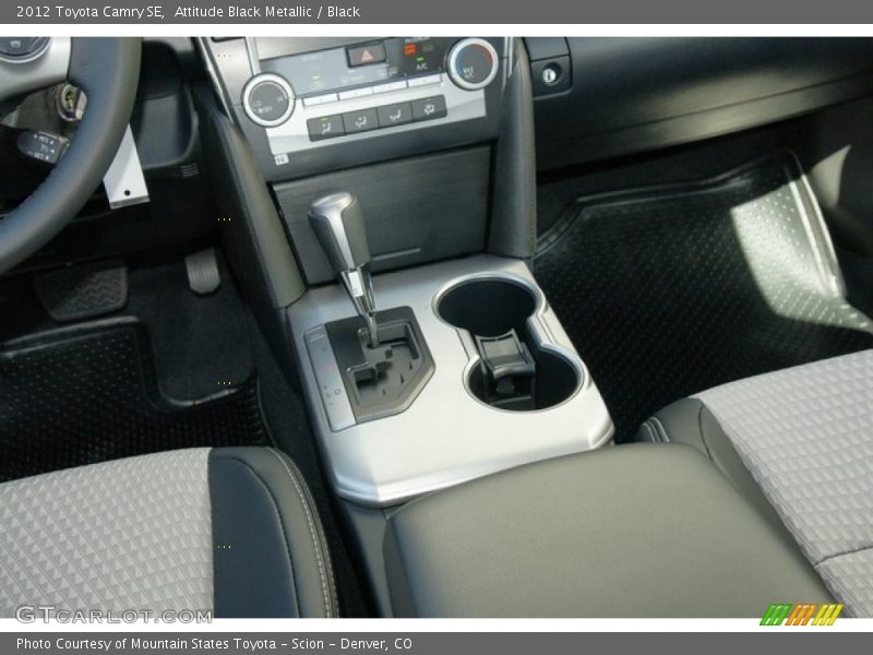 Attitude Black Metallic / Black 2012 Toyota Camry SE