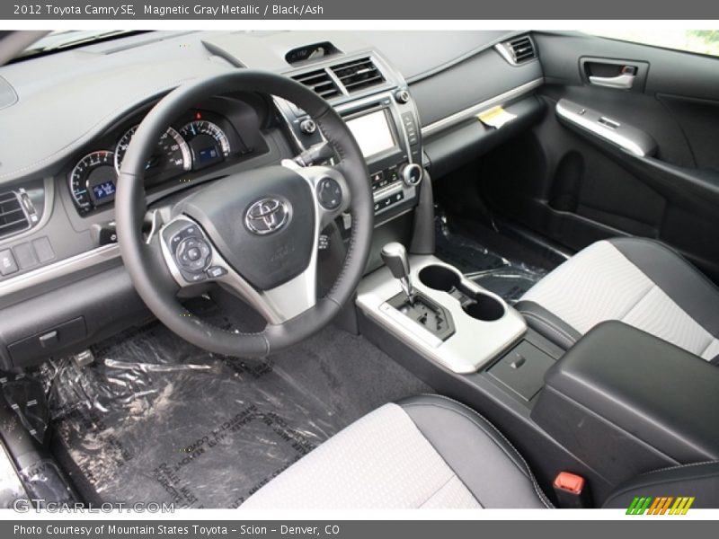 Magnetic Gray Metallic / Black/Ash 2012 Toyota Camry SE