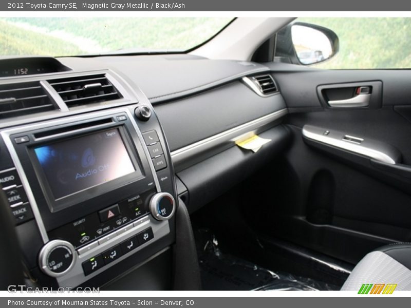 Magnetic Gray Metallic / Black/Ash 2012 Toyota Camry SE