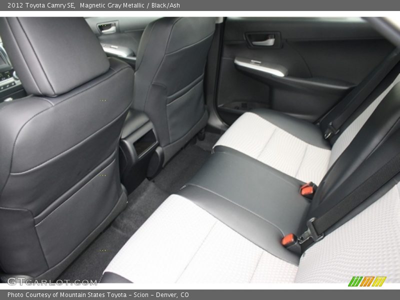 Magnetic Gray Metallic / Black/Ash 2012 Toyota Camry SE