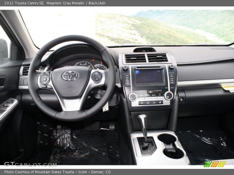 Magnetic Gray Metallic / Black/Ash 2012 Toyota Camry SE