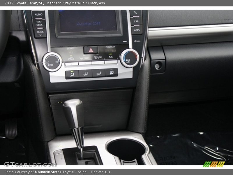 Magnetic Gray Metallic / Black/Ash 2012 Toyota Camry SE