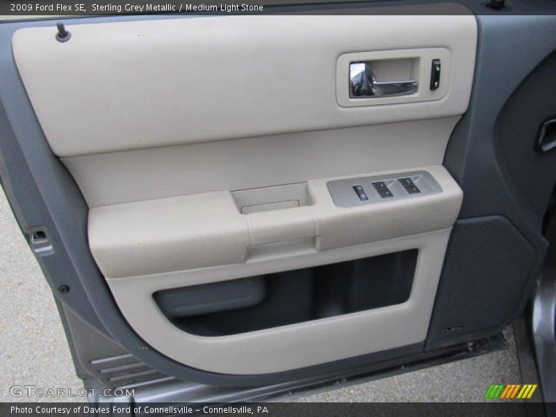 Sterling Grey Metallic / Medium Light Stone 2009 Ford Flex SE
