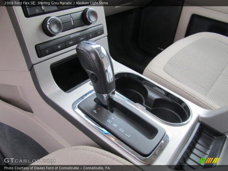 Sterling Grey Metallic / Medium Light Stone 2009 Ford Flex SE