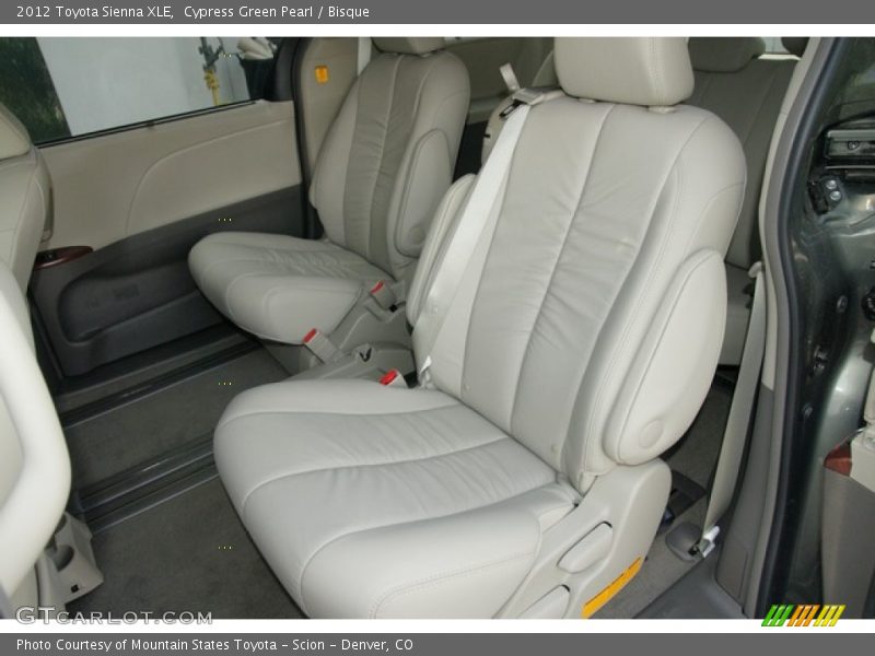 Cypress Green Pearl / Bisque 2012 Toyota Sienna XLE