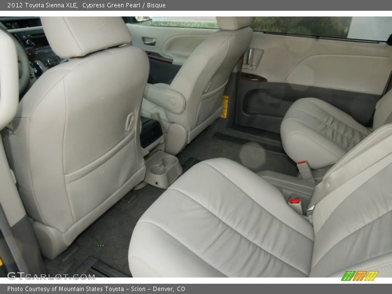 Cypress Green Pearl / Bisque 2012 Toyota Sienna XLE