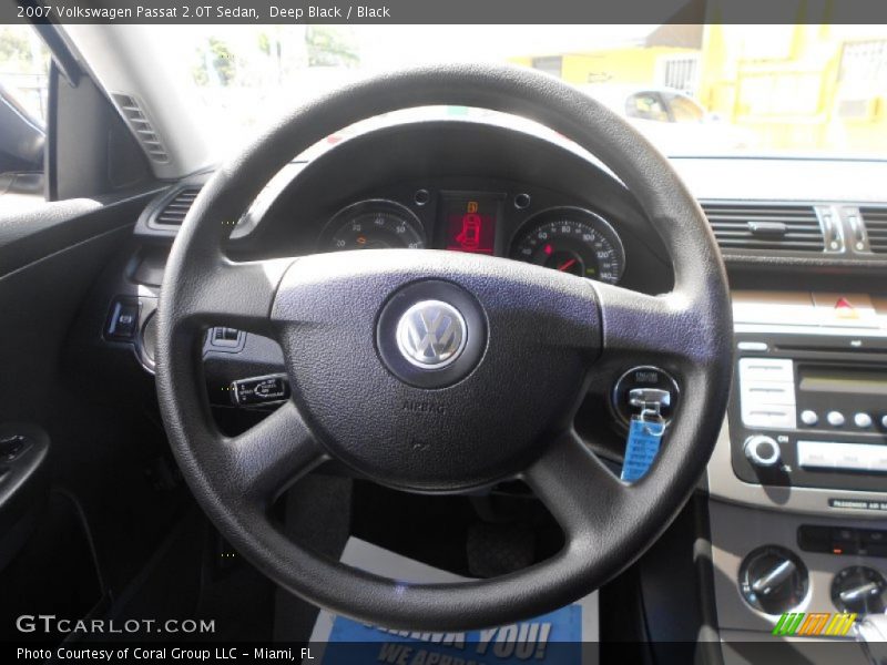 Deep Black / Black 2007 Volkswagen Passat 2.0T Sedan