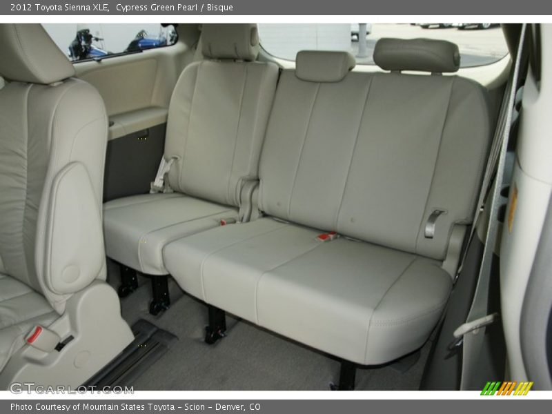 Cypress Green Pearl / Bisque 2012 Toyota Sienna XLE