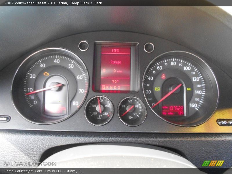 Deep Black / Black 2007 Volkswagen Passat 2.0T Sedan