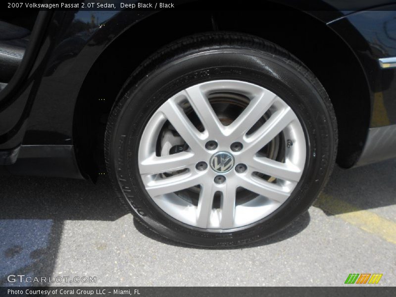 Deep Black / Black 2007 Volkswagen Passat 2.0T Sedan