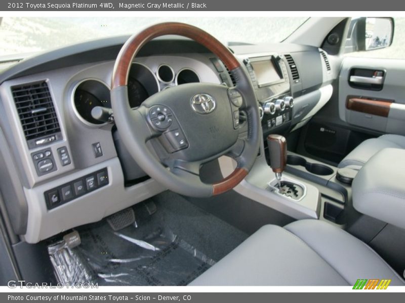 Black Interior - 2012 Sequoia Platinum 4WD 