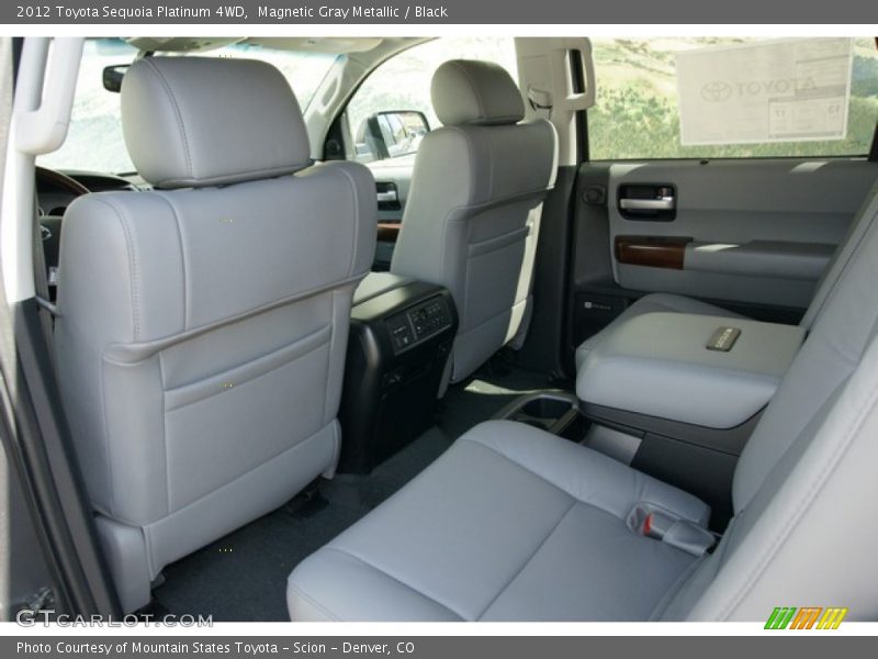  2012 Sequoia Platinum 4WD Black Interior