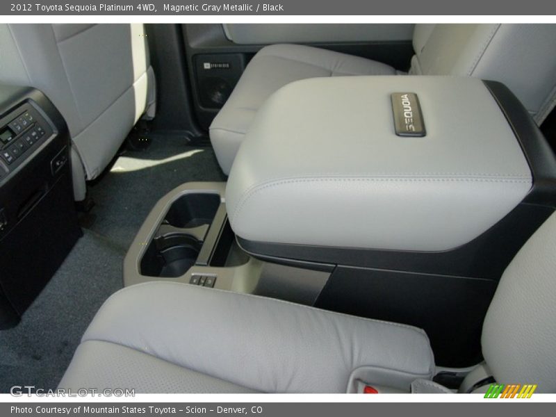  2012 Sequoia Platinum 4WD Black Interior
