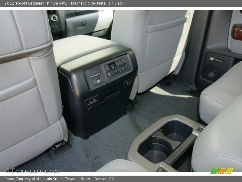 Magnetic Gray Metallic / Black 2012 Toyota Sequoia Platinum 4WD