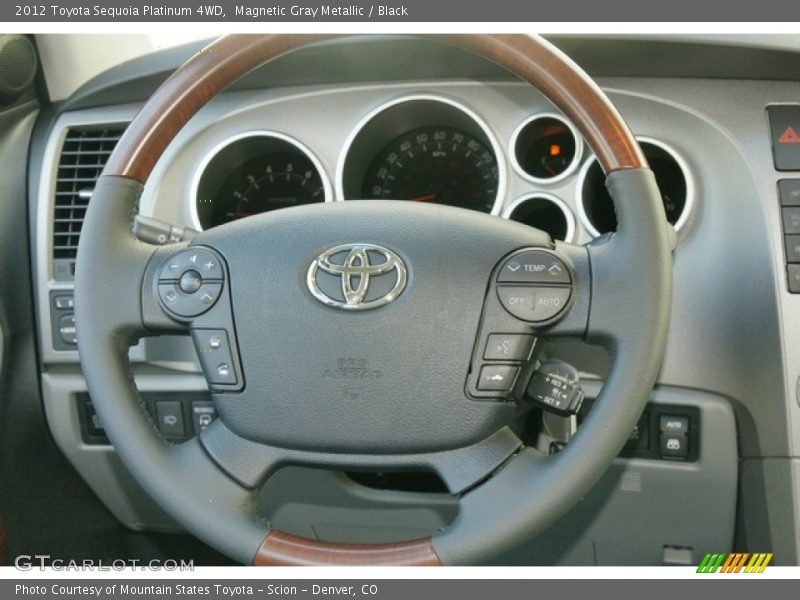  2012 Sequoia Platinum 4WD Steering Wheel