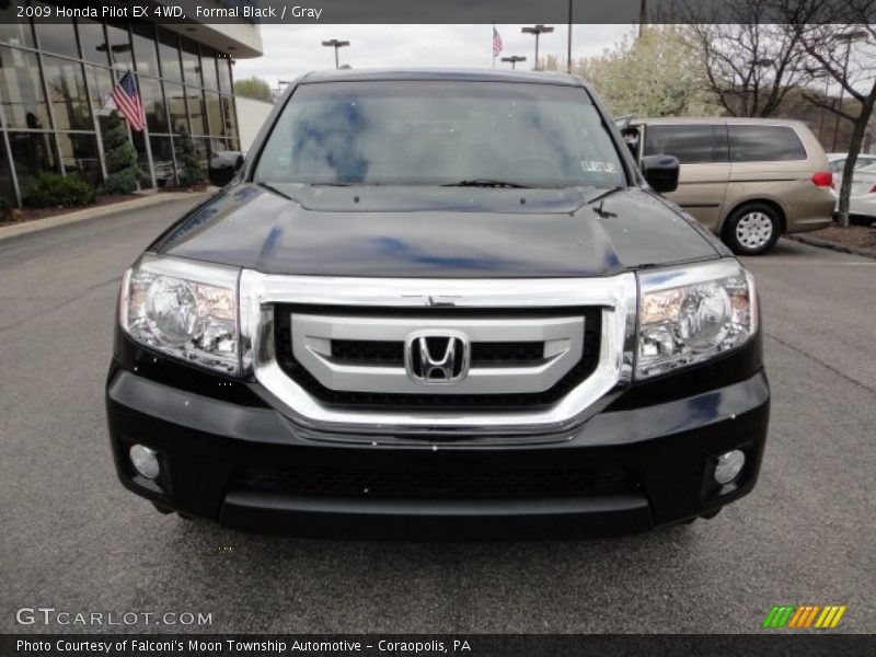 Formal Black / Gray 2009 Honda Pilot EX 4WD