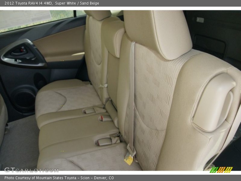 Super White / Sand Beige 2012 Toyota RAV4 I4 4WD