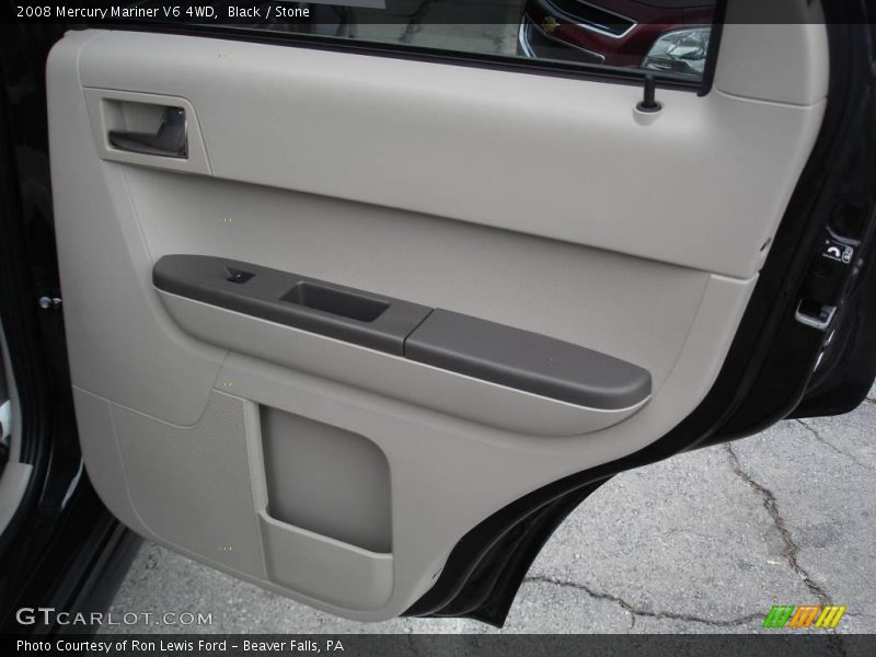 Black / Stone 2008 Mercury Mariner V6 4WD