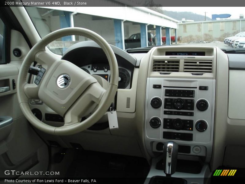 Black / Stone 2008 Mercury Mariner V6 4WD