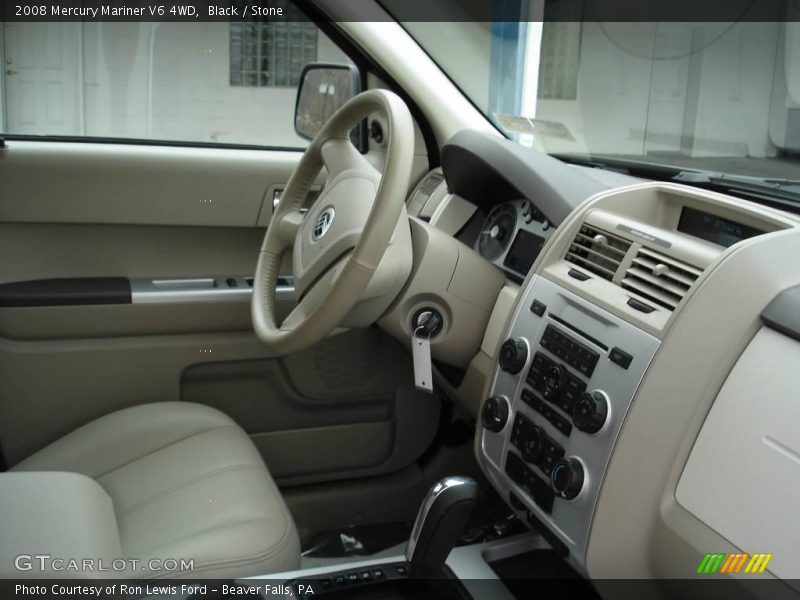 Black / Stone 2008 Mercury Mariner V6 4WD