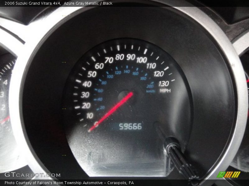 Azure Gray Metallic / Black 2006 Suzuki Grand Vitara 4x4