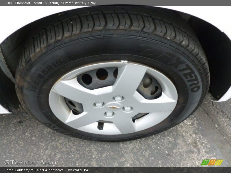 Summit White / Gray 2008 Chevrolet Cobalt LS Sedan