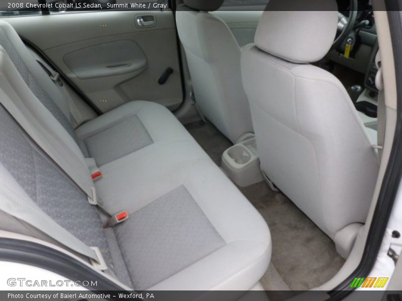 Summit White / Gray 2008 Chevrolet Cobalt LS Sedan