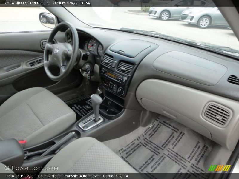  2004 Sentra 1.8 S Taupe Interior